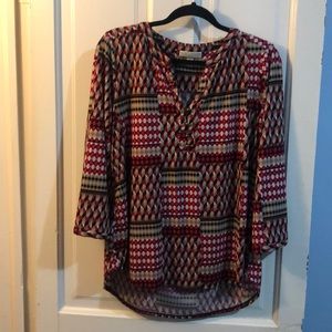 Geometric Quarter Sleeve